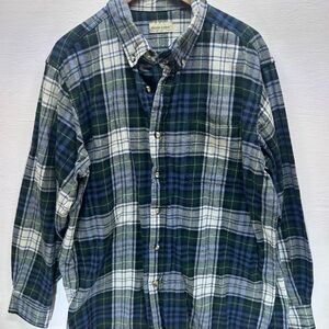 Classic Plaid Button-Down Shirt